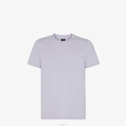 Fendi hombres camiseta de punto lila 2LH8E1967 vestir púrpura