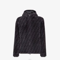 Fendi hombres chaqueta de piel de oveja 2LH8E2129 vestir multicolor