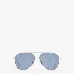 Fendi hombres gafas de sol de viaje 2LH8E2567 accesorios gris