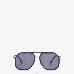 Fendi hombres gafas de sol ligeras 2LH8E2474 accesorios azul