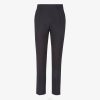 Fendi hombres pantalones de lana 2LH8E2110 vestir negro