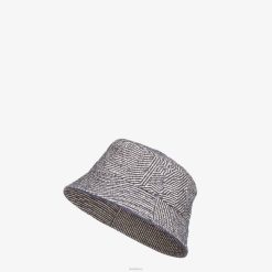 Fendi hombres sombrero de pescador de felpa 2LH8E2544 accesorios multicolor