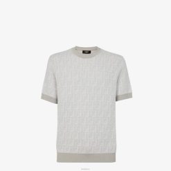 Fendi hombres sueter de lana 2LH8E1915 vestir beige