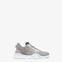 Fendi hombres zapatillas de tela 2LH8E2304 zapatos gris