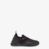 Fendi hombres zapatillas deportivas de malla 2LH8E2307 zapatos negro