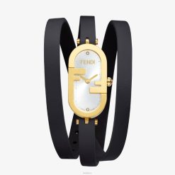 Fendi mujer 14,80 x 28,30 mm: reloj ovalado con logotipo o'lock 2LH8E319 accesorios negro