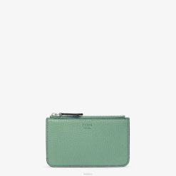 Fendi mujer bolsa de cuero menta 2LH8E1549 accesorios verde