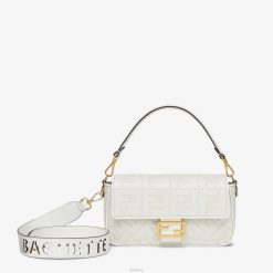 Fendi mujer bolsa de lona 2LH8E771 accesorios blanco