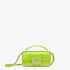 Fendi mujer bolsa de seda ácida 2LH8E800 accesorios verde