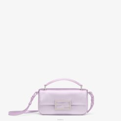 Fendi mujer bolsa de seda lila 2LH8E808 accesorios púrpura