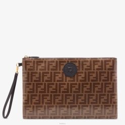 Fendi mujer bolsa de tela 2LH8E1488 accesorios marrón
