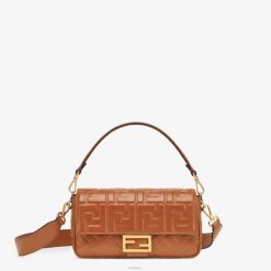 Fendi mujer bolso baguette de napa 2LH8E542 accesorios marrón