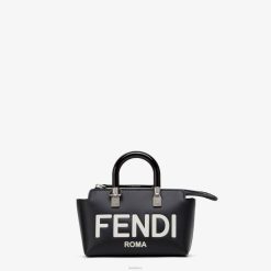 Fendi mujer bolso boston pequeño de piel 2LH8E677 accesorios negro