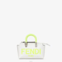 Fendi mujer bolso boston pequeño de piel 2LH8E696 accesorios blanco
