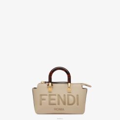 Fendi mujer bolso boston pequeño de piel paloma 2LH8E826 accesorios beige