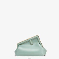 Fendi mujer bolso de cuero menta 2LH8E852 accesorios verde