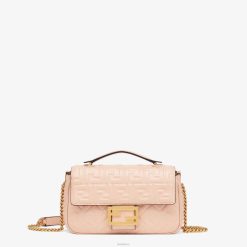 Fendi mujer bolso de cuero pálido 2LH8E862 accesorios rosa