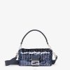 Fendi mujer bolso medio de lentejuelas 2LH8E628 accesorios azul