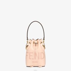 Fendi mujer bolso mini de piel pálida 2LH8E864 accesorios rosa