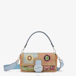 Fendi mujer bolso reedición en multiperlas 2LH8E797 accesorios multicolor