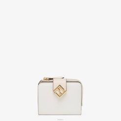 Fendi mujer cartera de piel bicolor y camelia 2LH8E1410 accesorios rosa