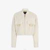 Fendi mujer chaqueta bomber de visón 2LH8E1163 vestir moda