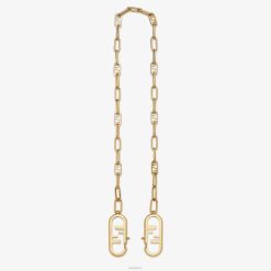 Fendi mujer correa de hombro metálica 2LH8E33 accesorios moda