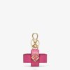 Fendi mujer dije de cuero fucsia 2LH8E72 accesorios rosa