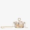 Fendi mujer encanto de lienzo 2LH8E43 accesorios beige