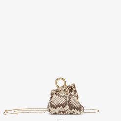 Fendi mujer encanto elaphe 2LH8E386 accesorios marrón