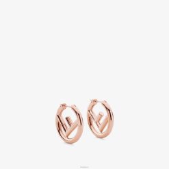 Fendi mujer f es aretes 2LH8E1725 joyas rosa