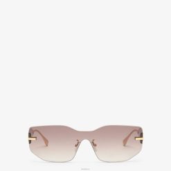 Fendi mujer gafas de sol con escudo degradado 2LH8E246 accesorios moda