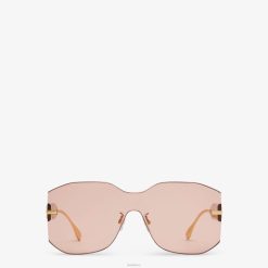 Fendi mujer gafas de sol escudo 2LH8E309 accesorios rosa
