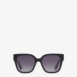 Fendi mujer gafas de sol o'lock de acetato 2LH8E315 accesorios negro