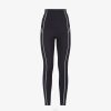 Fendi mujer leggings de licra 2LH8E1175 vestir negro