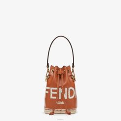 Fendi mujer minibolso mon tresor de piel 2LH8E640 accesorios marrón