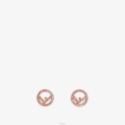 Fendi mujer Pendientes de la colección cápsula limitada del Año Nuevo Chino. 2LH8E1726 joyas rosa