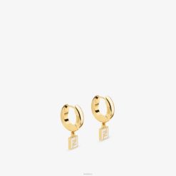 Fendi mujer pendientes para siempre 2LH8E1661 joyas oro
