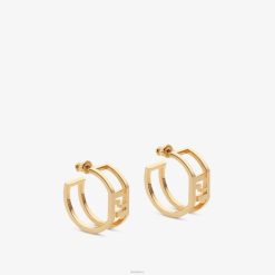 Fendi mujer pendientes para siempre 2LH8E1662 joyas oro