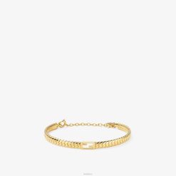 Fendi mujer pulsera baguette 2LH8E1741 joyas oro