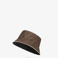 Fendi mujer sombrero de pescador de tela ff 2LH8E167 accesorios multicolor