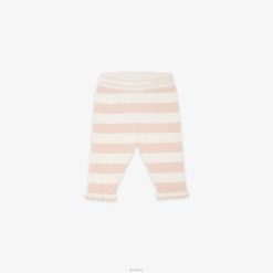 Fendi niños pantalones de punto color crema 2LH8E2822 vestir rosa