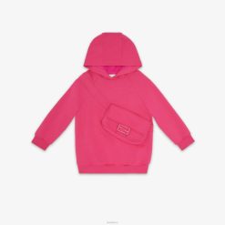 Fendi niños sudadera azul marino con baguette grande 2LH8E2845 vestir azul
