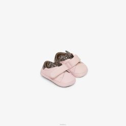 Fendi niños zapatos recién nacido en cuero 2LH8E2804 zapatos rosa